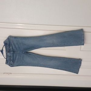 Wild Fable Low-Rise Flare Blue Denim Strechable Jeans